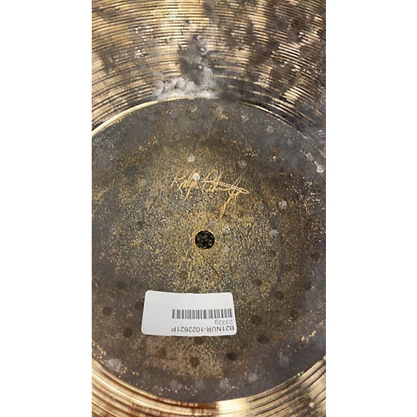 Used MEINL 21in BYZANCE NUANCE RIDE Cymbal