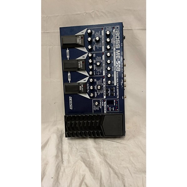 Used BOSS ME50B Bass Multi Bass Effect Pedal Guitar Center