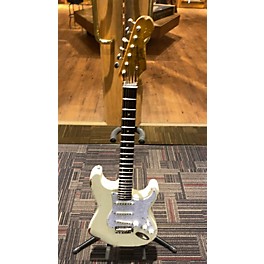 Used Rittenhouse Guitars Used Rittenhouse Guitars S Style Olympic White Solid Body Electric Guitar