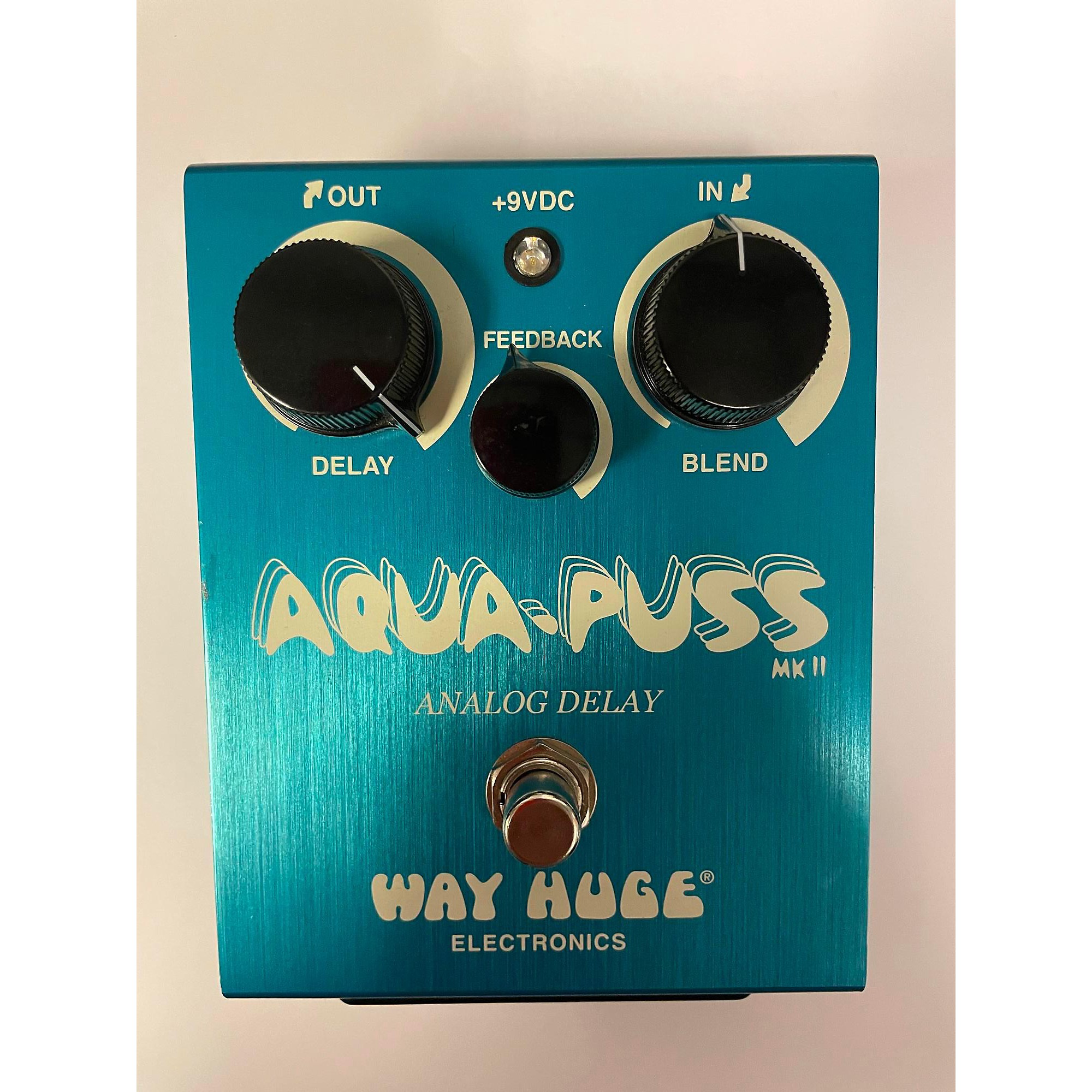 Used Way Huge Electronics WHE701 Aqua Puss Analog Delay Effect