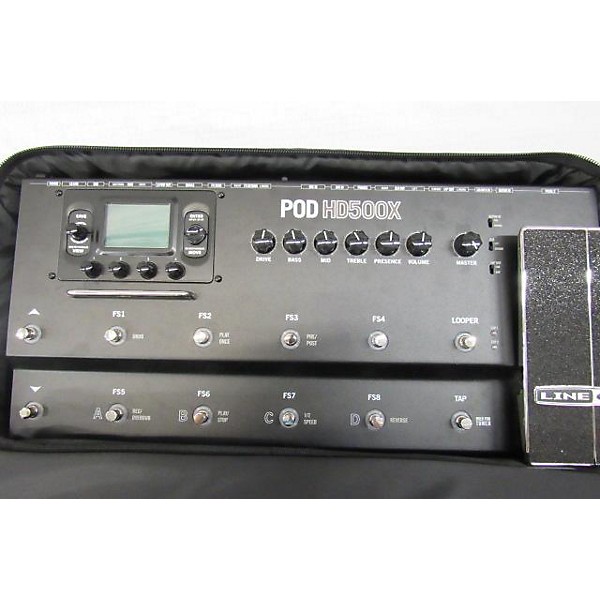 Used Line 6 Pod HD500X Amp Modeler Effect Processor | Guitar Center