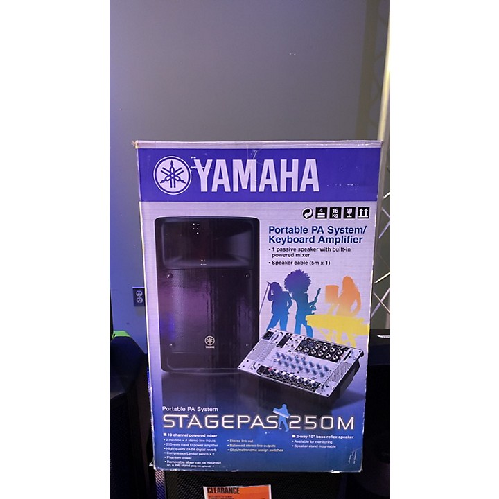 Used Yamaha Stagepas 250m Sound Package