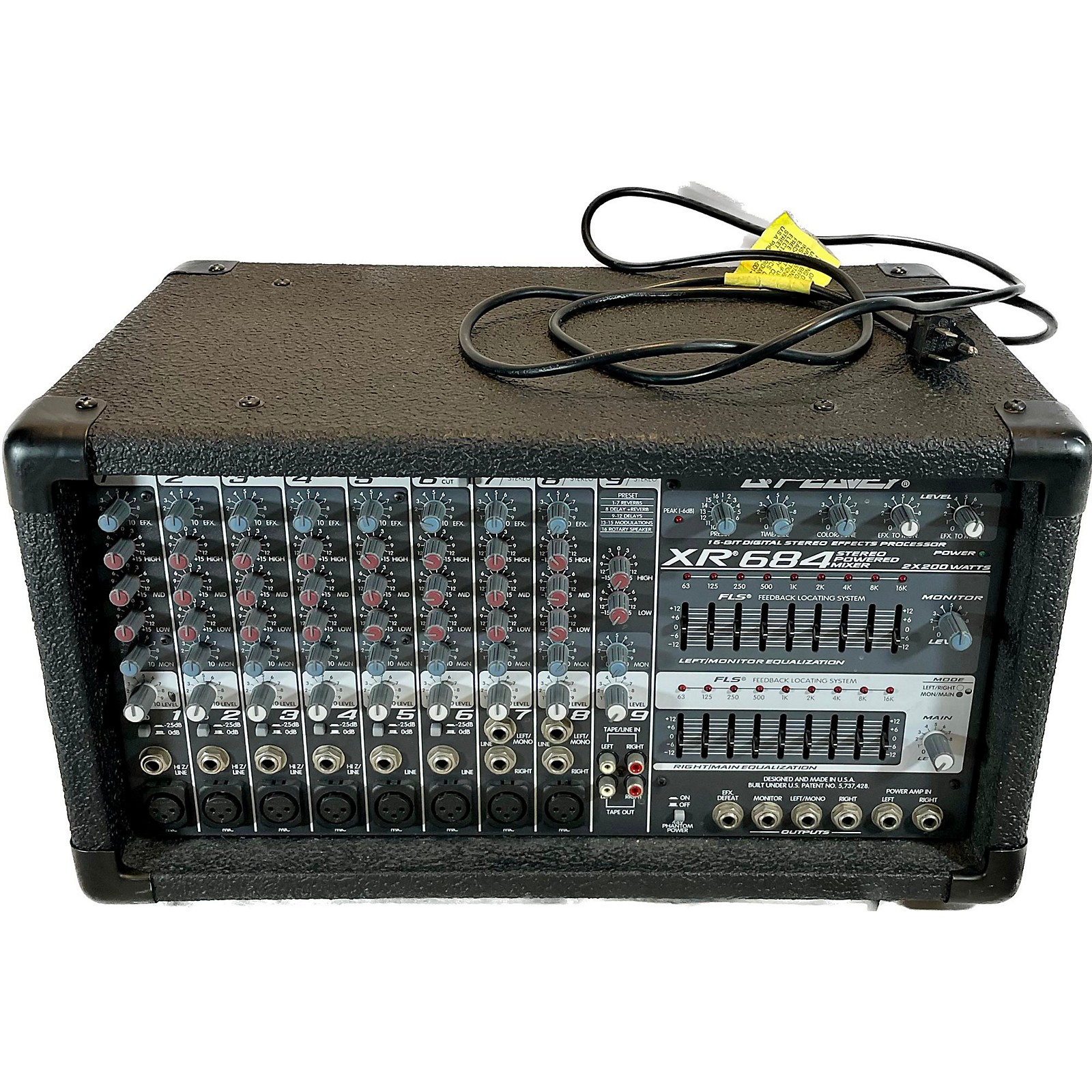 Used Peavey XR684 Powered Mixer Guitar Center