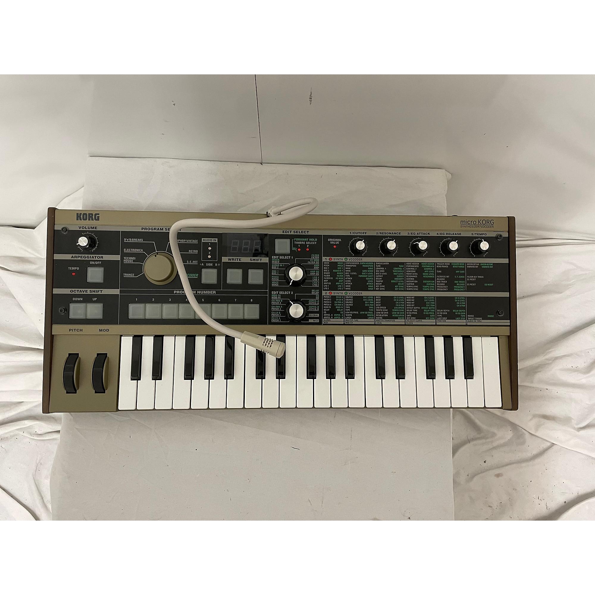 Used KORG MicroKORG-S Synthesizer | Guitar Center