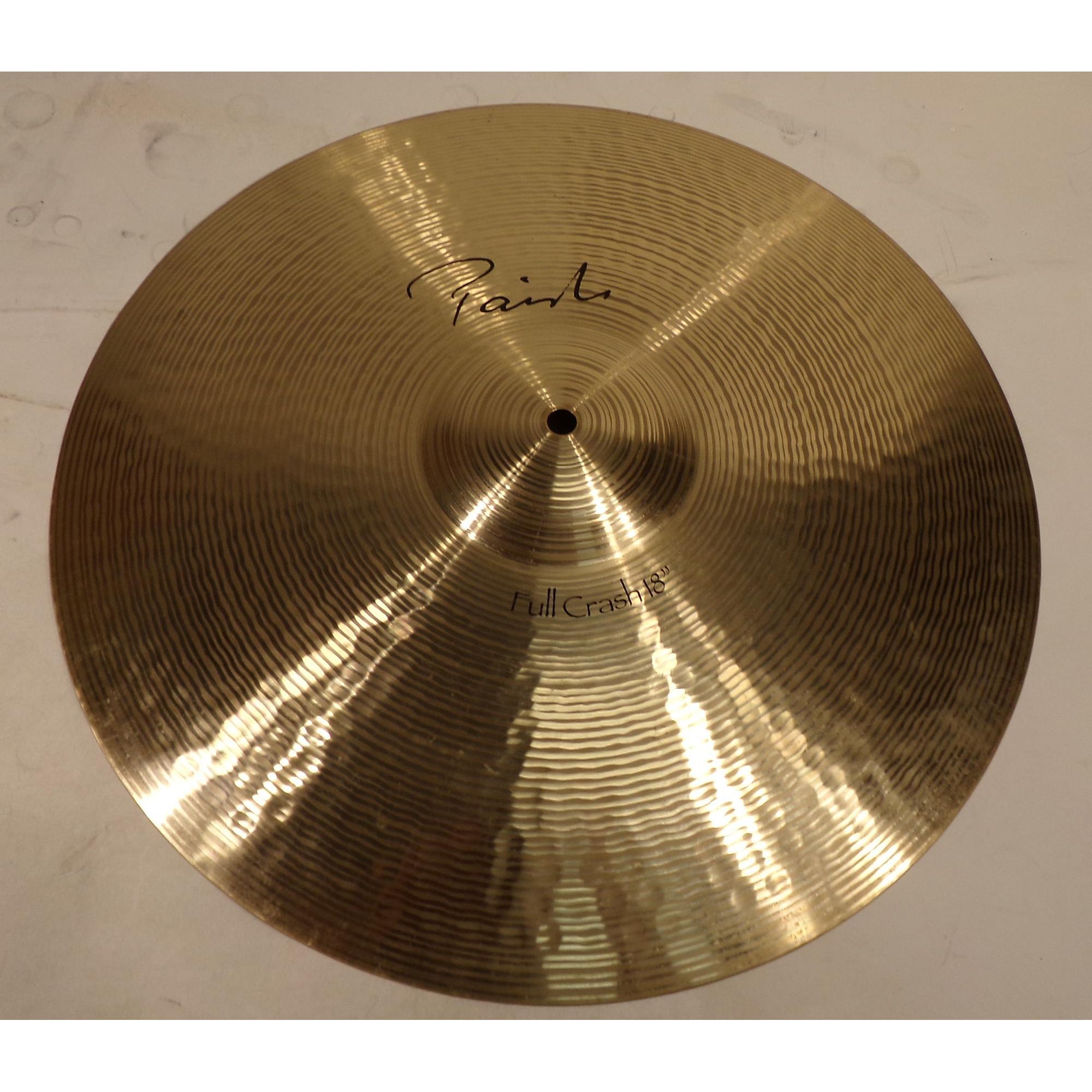 Used Paiste 18in Signature Full Crash Cymbal | Guitar Center