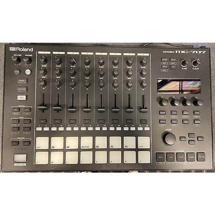 Used Roland MC-707 Groovebox Production Controller