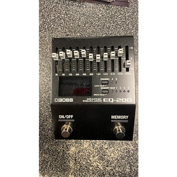 Used BOSS EQ200 Graphic Equalizer Pedal | Guitar Center