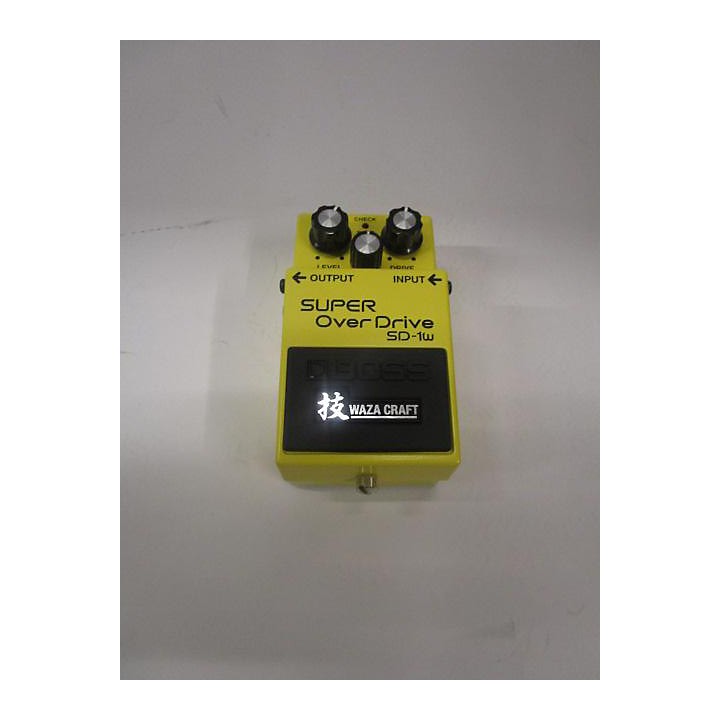 Used BOSS SD1W Super Overdrive Waza Craft Effect Pedal | Guitar Center