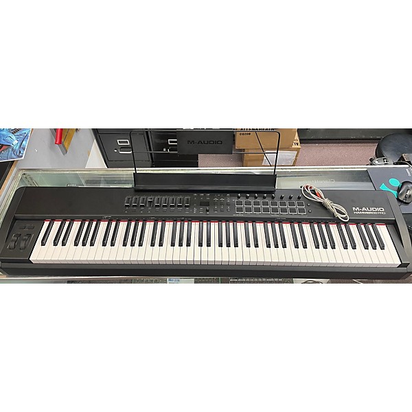 Used M-Audio HAMMER 88PRO MIDI Controller