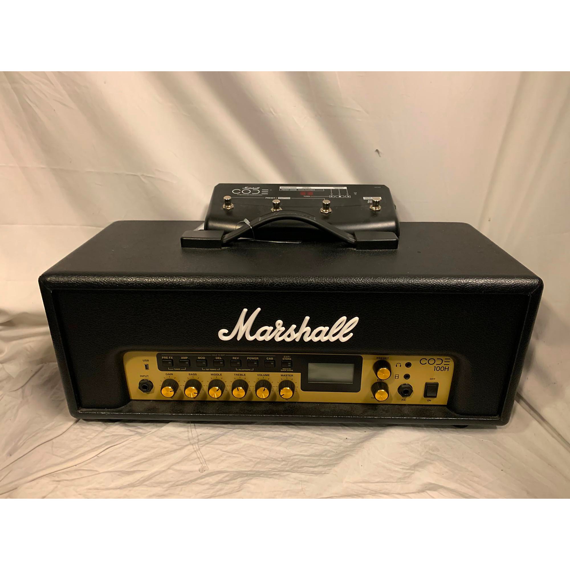 Used Marshall Code100H Solid State Guitar Amp Head | Guitar Center