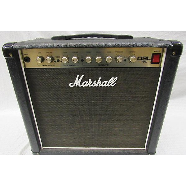 Used Marshall DSL15C 15W 1x12 Tube Guitar Combo Amp