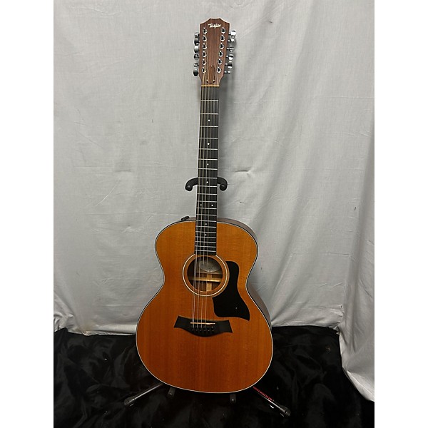 Used Taylor 354E 12 String Acoustic Electric Guitar Natural