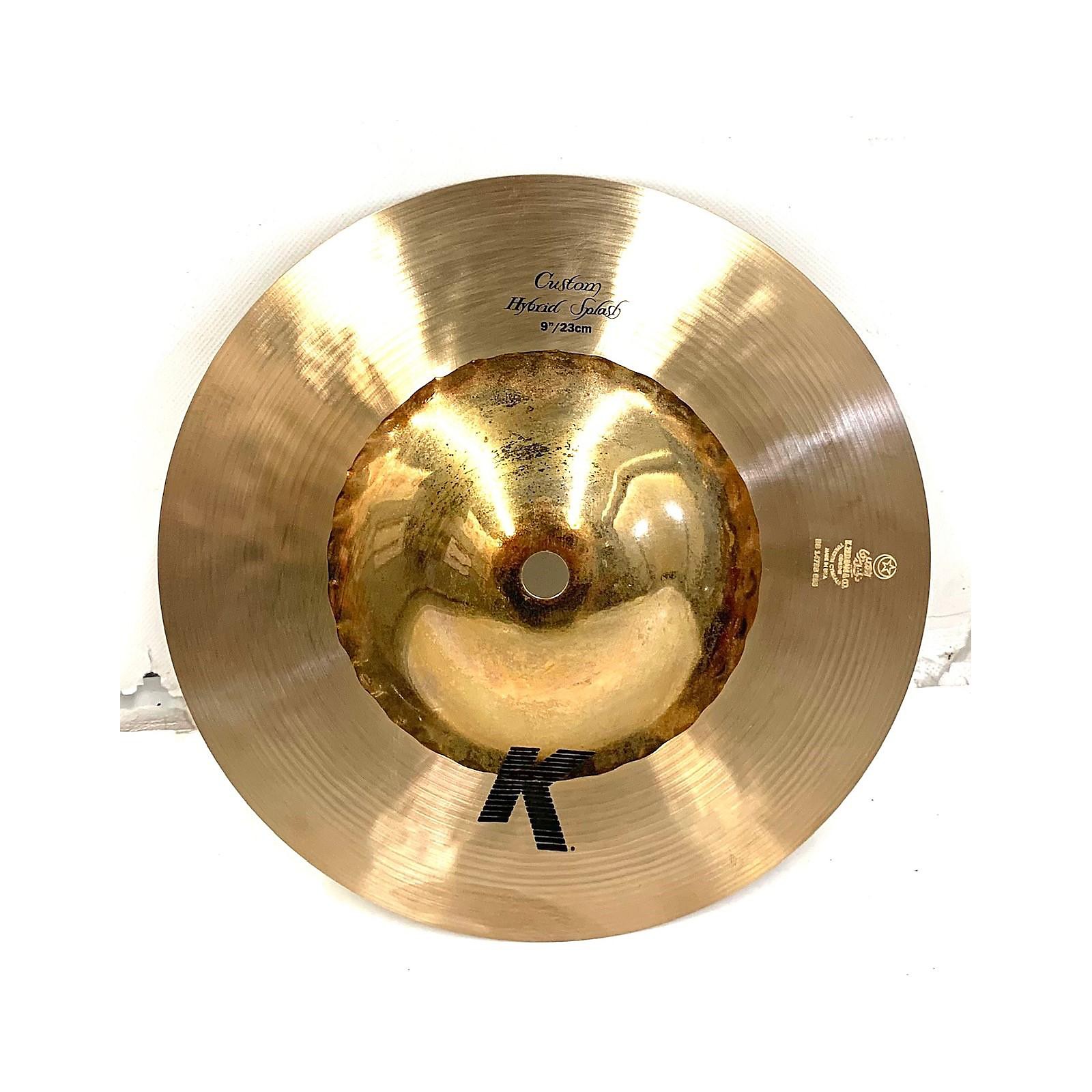 Used Zildjian 9in K Custom Hybrid Splash Cymbal