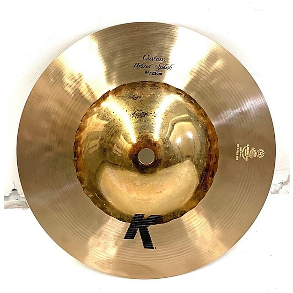 Used Zildjian 9in K Custom Hybrid Splash Cymbal