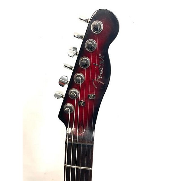 Used Fender TC-90 Hollow Body Electric Guitar Black Cherry