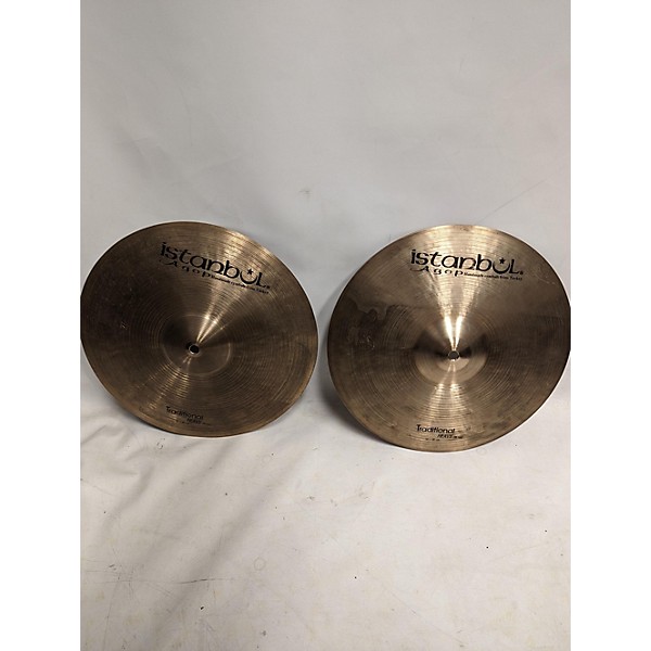 Used Istanbul Agop 14in Traditional Heavy Hi-Hat Cymbal