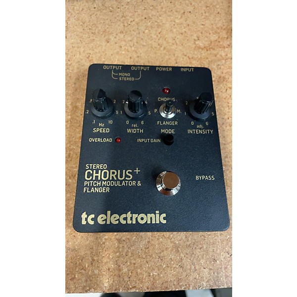 Used TC Electronic Stereo Chorus+ Ring Modulator & Flanger Effect