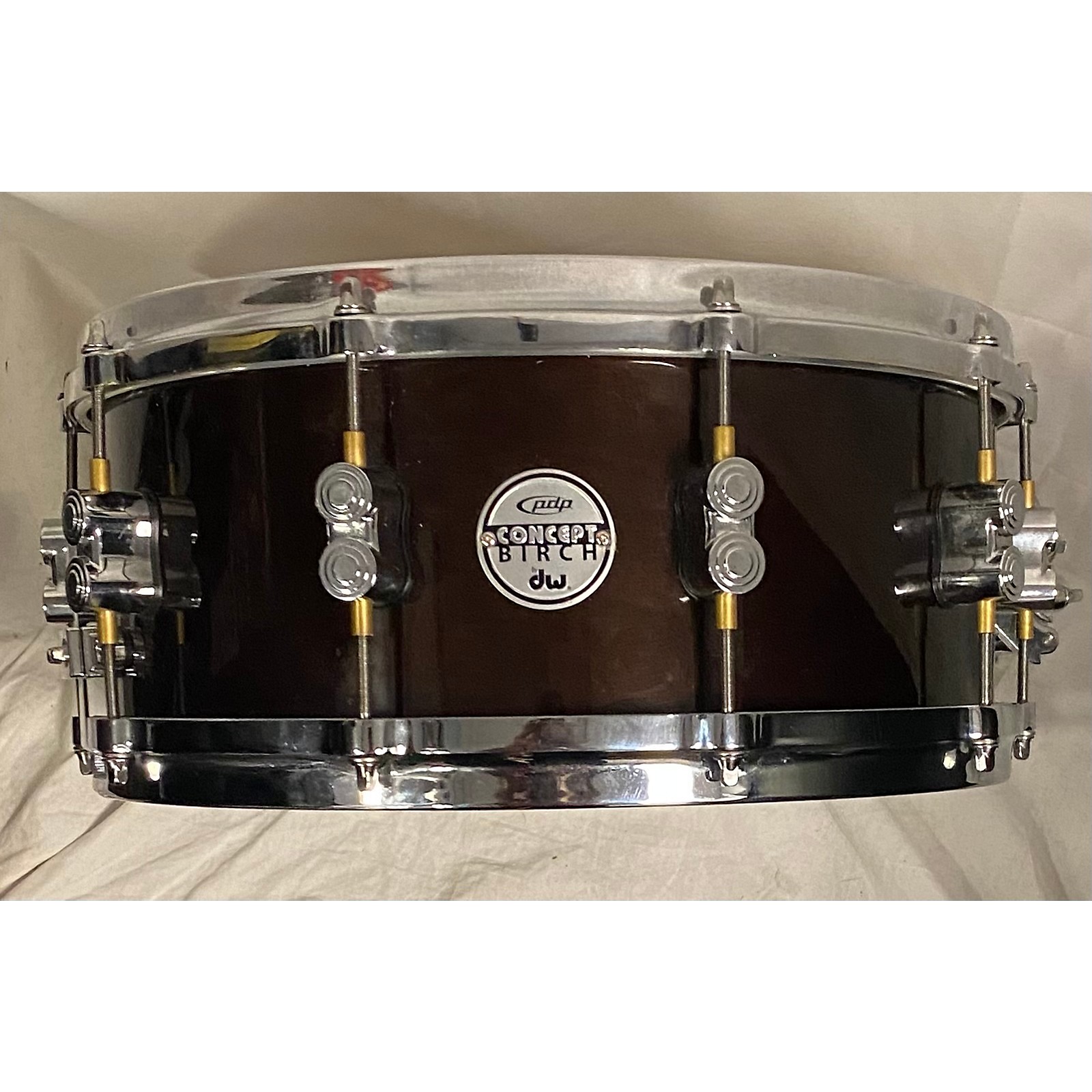 Birch Snare Drum 4x14 Electric Plum Fade LQ楽器、器材