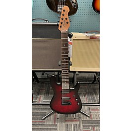 Used Sterling by Music Man Used Sterling By Music Man Cutlass Jason Richardson 7 String Dark Scarlett Burst Satin Solid Bo...