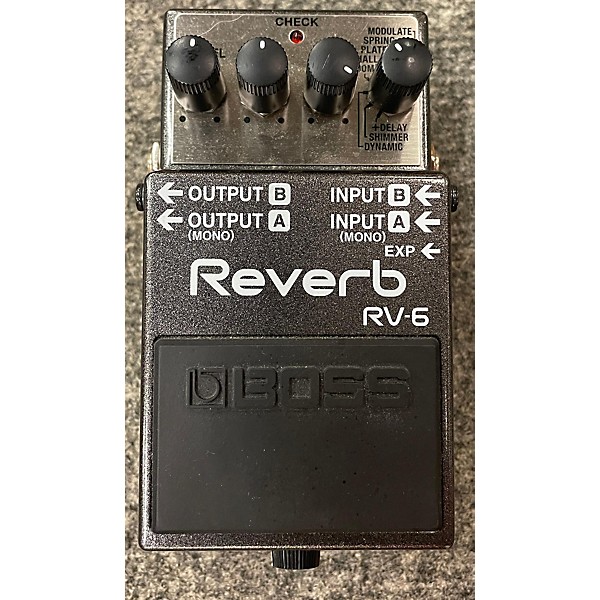 Used BOSS RV6 Digital Reverb Effect Pedal | Guitar Center