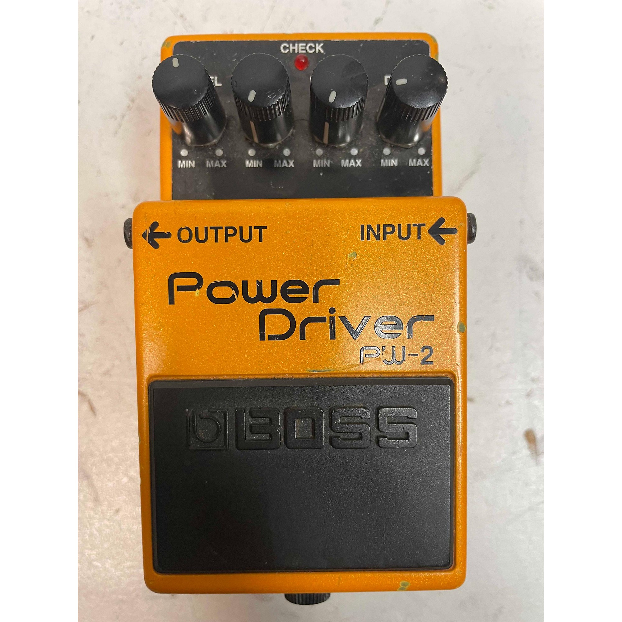 Used BOSS POWER DRIVER PW-2 Effect Pedal | Guitar Center