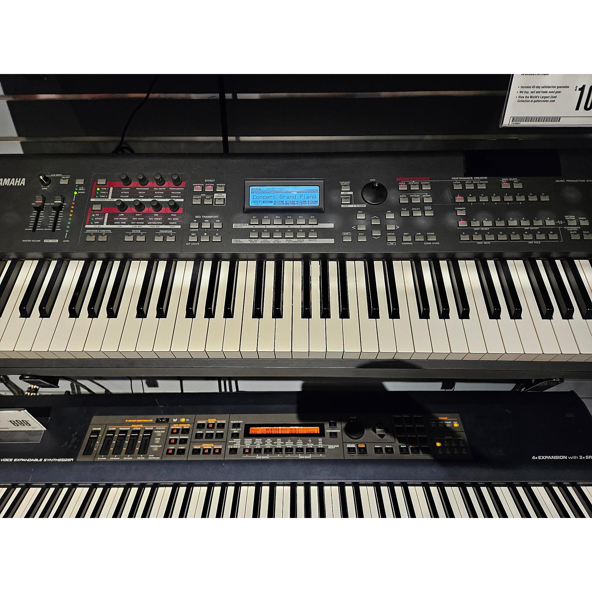 Used Yamaha MOX8 88 Key Keyboard Workstation | Guitar Center