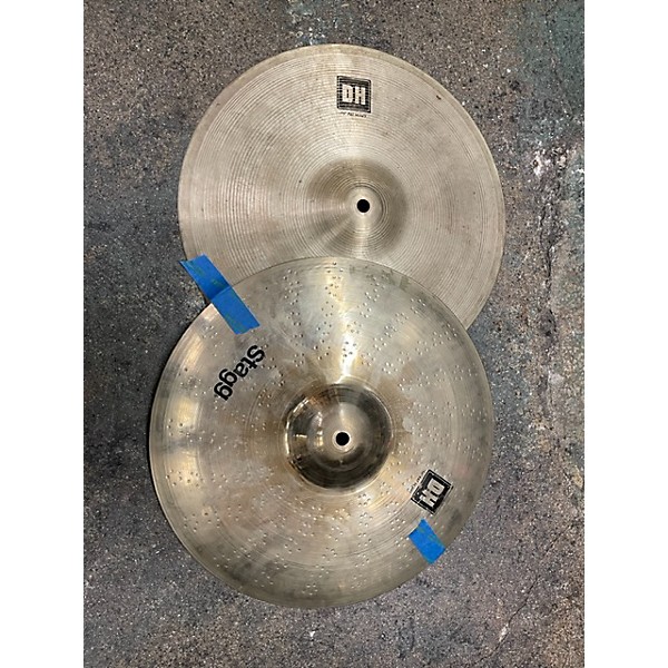 Used Stagg 14in DH Hi Hat Pair Cymbal