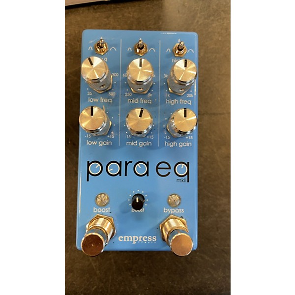 Used Empress Effects ParaEq With Boost EQ Pedal | Guitar Center