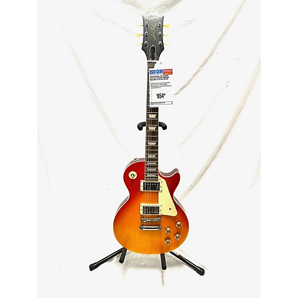 Used Epiphone 1959 Reissue Les Paul Standard Solid Body Electric Guitar Sunburst Guitar Center