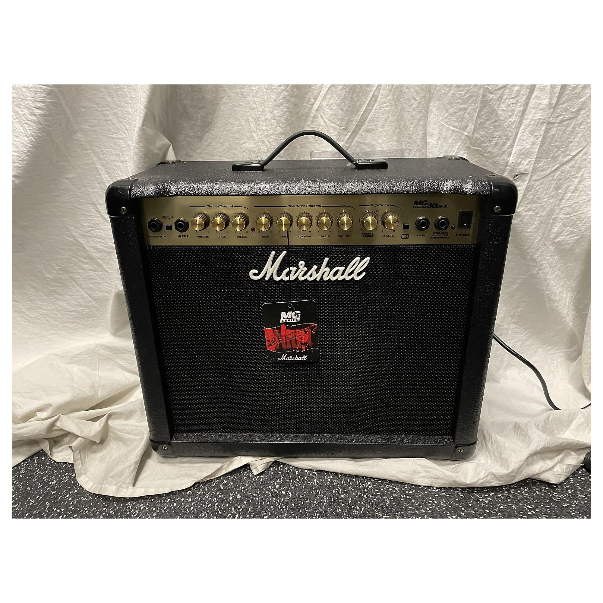 Used Marshall MG30DFX 1x10 30W Guitar Combo Amp | Guitar Center