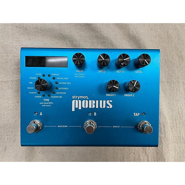 Used Strymon Mobius Multidimensional Modulation Effect Pedal