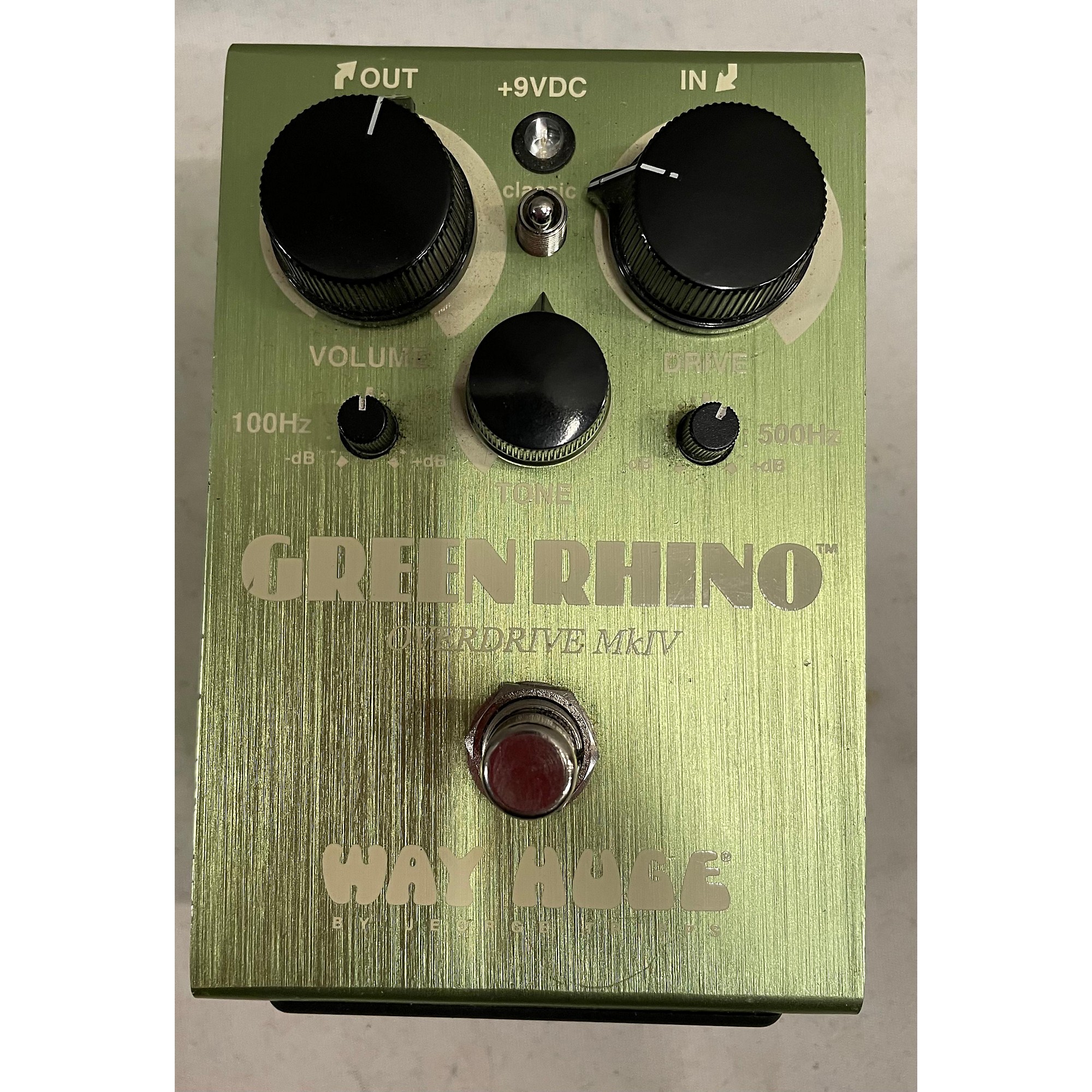 Used Way Huge Electronics WHE202 Green Rhino Overdrive Mark IV