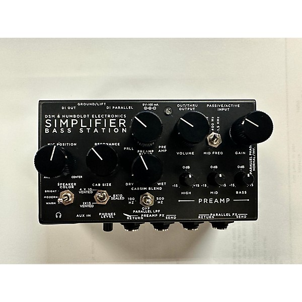 Used DSM & HUMBOLDT SIMPLIFIER BASS PREAMP Effect Processor