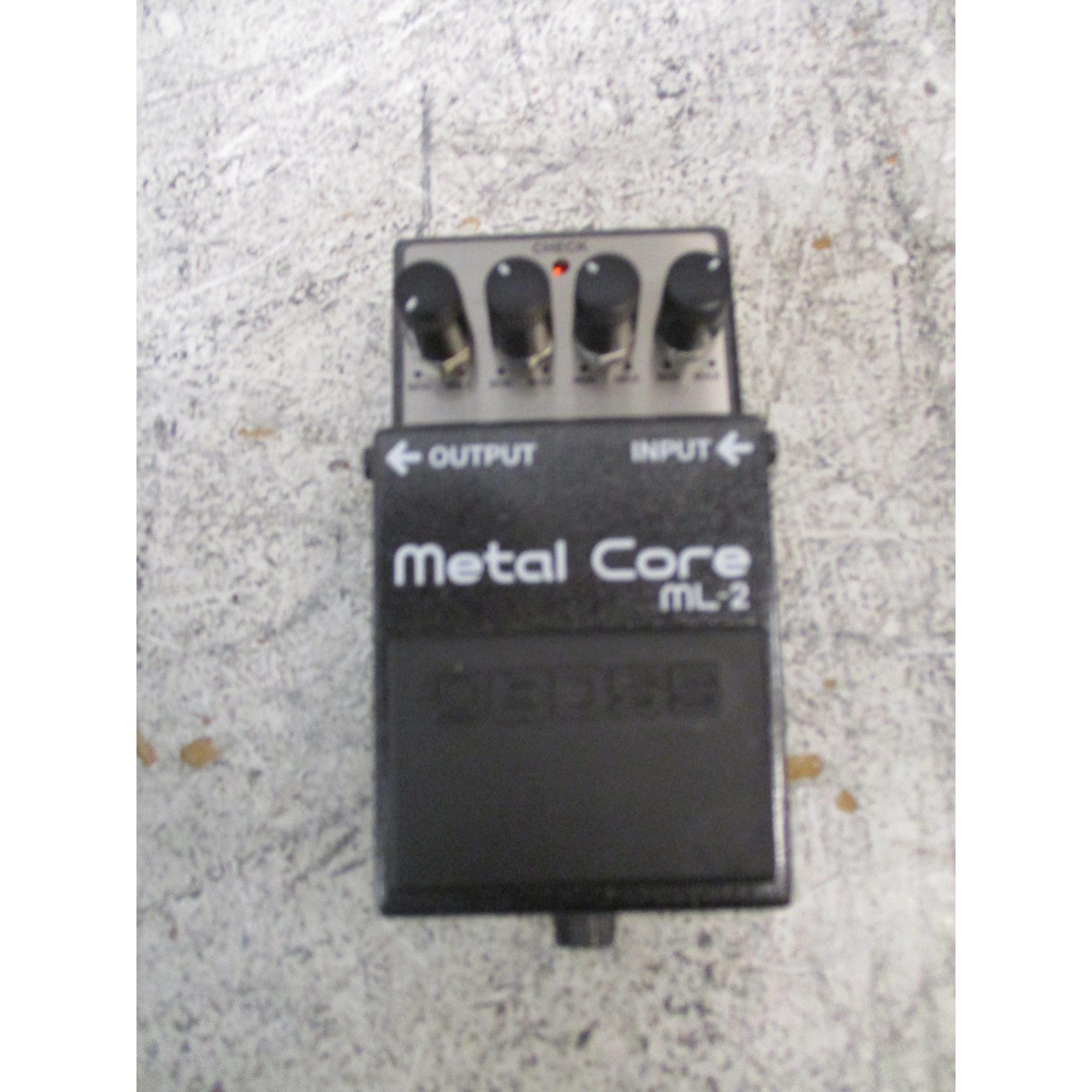 Used BOSS ML2 Metal Core Distortion Effect Pedal | Guitar Center