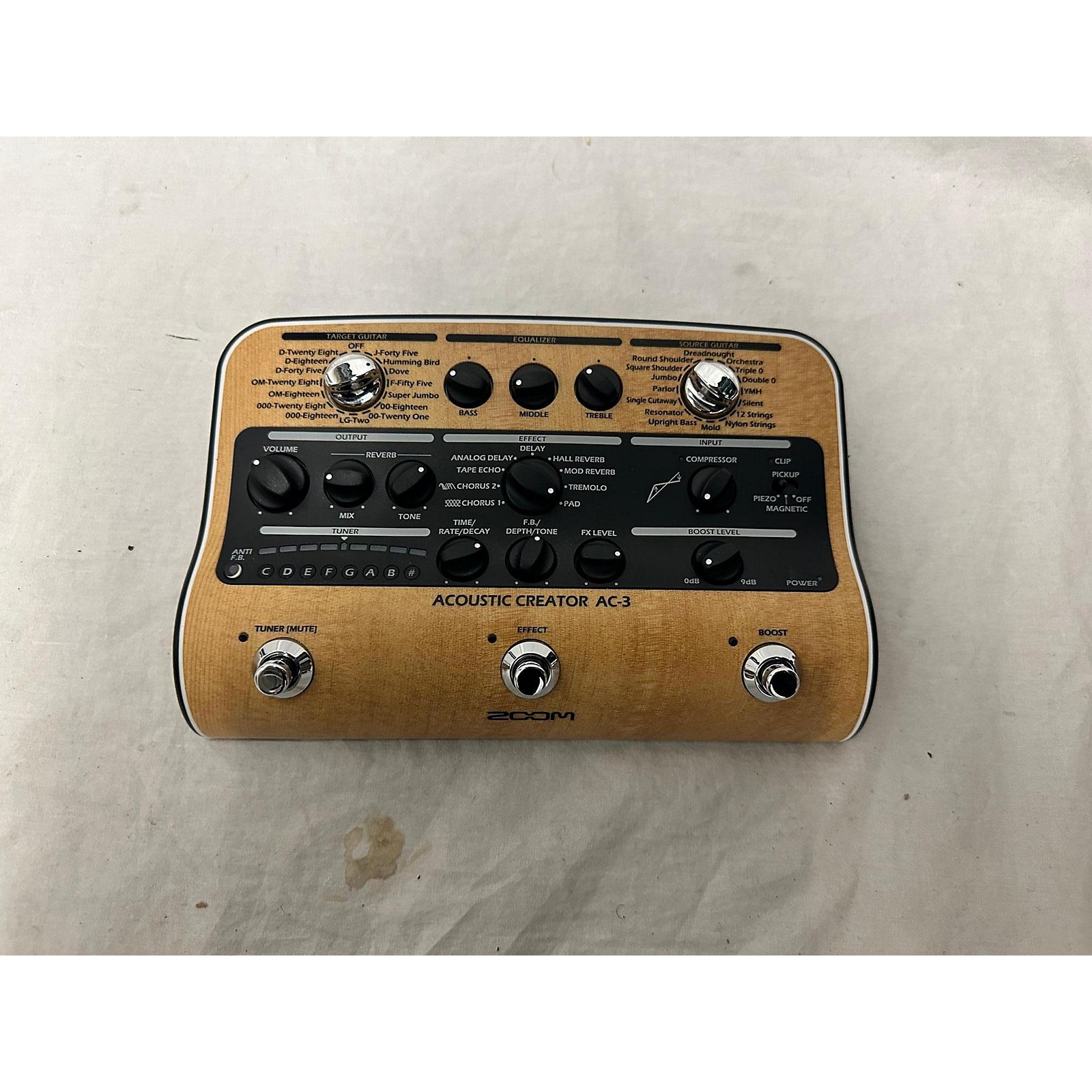 Used Zoom AC3 Effect Processor | Guitar Center