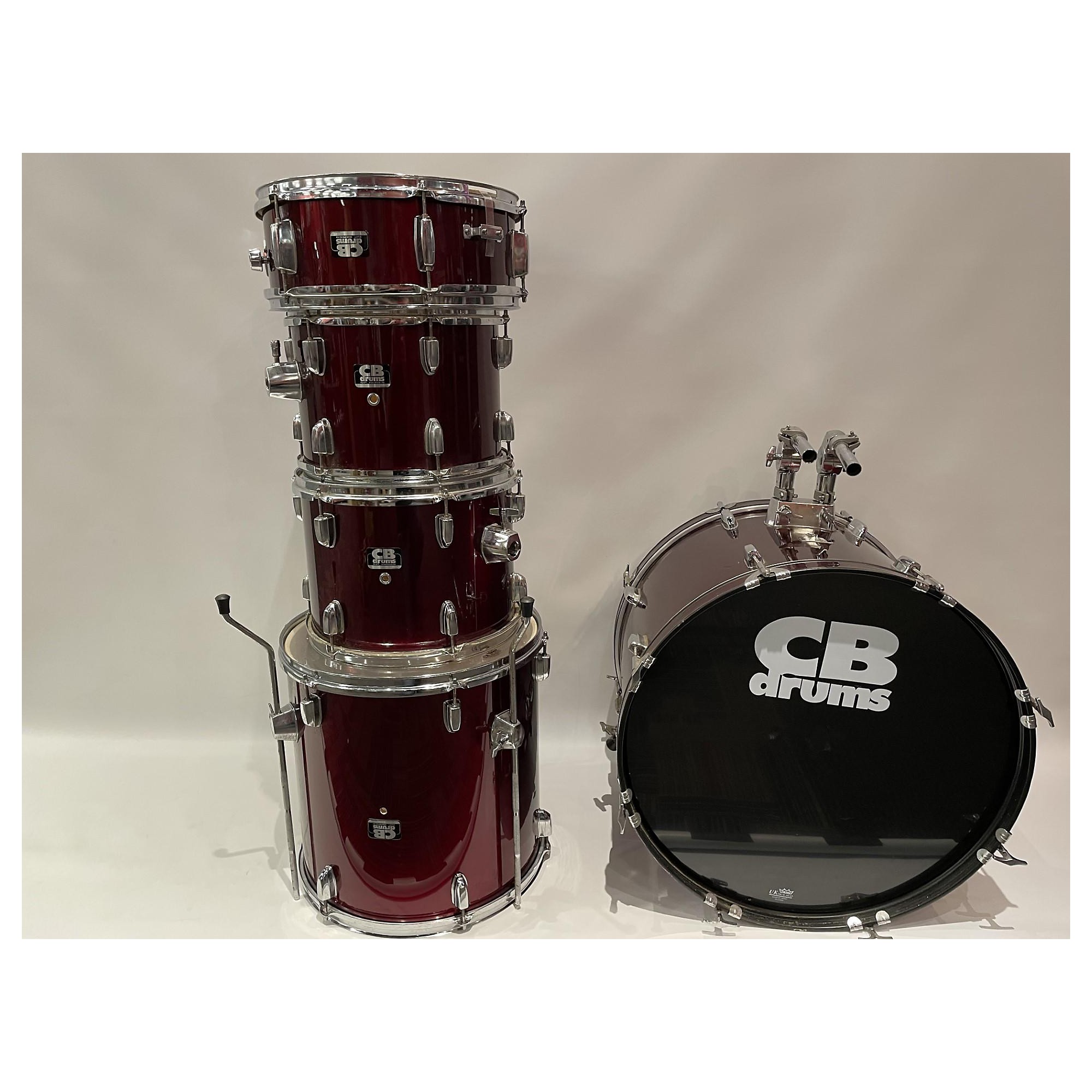 Used CB Percussion Beginner Drum Kit Wine Red | Guitar Center