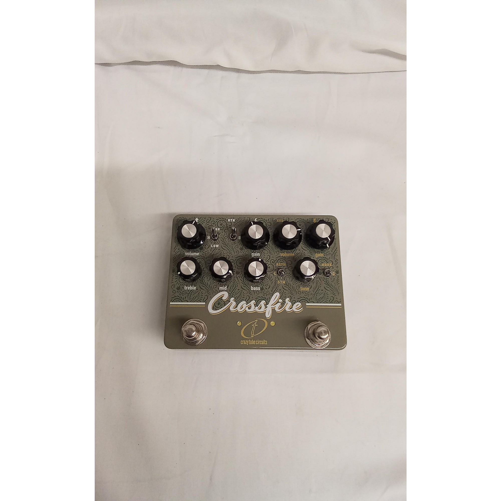 Used Used CRAZY TUBE CIRCUITS CROSSFIRE Effect Pedal | Guitar Center