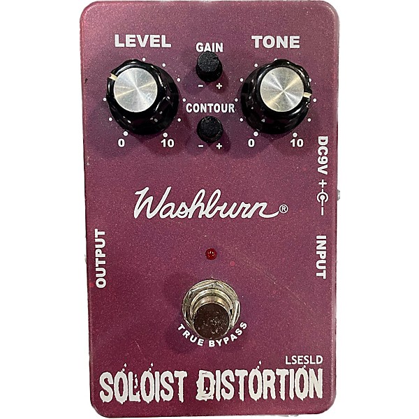 Used Washburn Soloist Distortion Effect Pedal