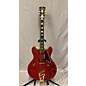 Used D'Angelico Used D'Angelico DLX DCTP Satin Red Hollow Body Electric Guitar thumbnail