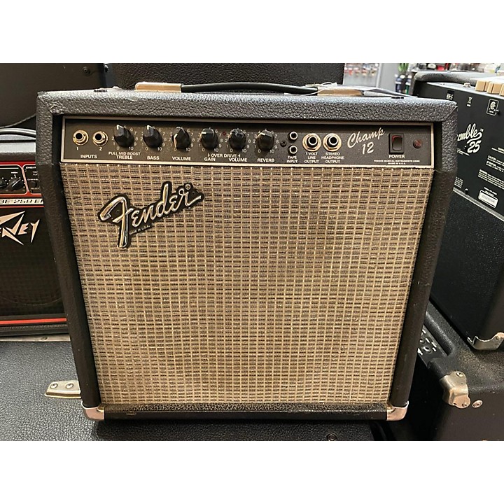 Used Fender CHAMP 12 Tube Guitar Combo Amp | Guitar Center