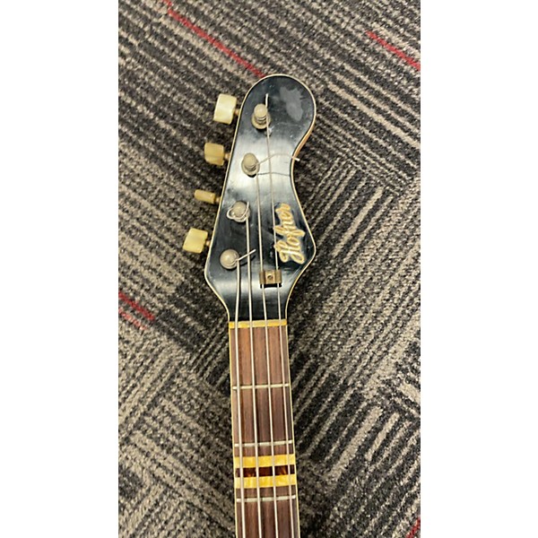 Used Hofner 1970s 185 SOLID BODY BASS Electric Bass Guitar