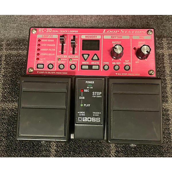 Used BOSS RC30 Loop Station Twin Pedal