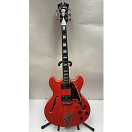 Used D'Angelico Used D'Angelico Premier Series DC Fiesta Red Hollow Body Electric Guitar