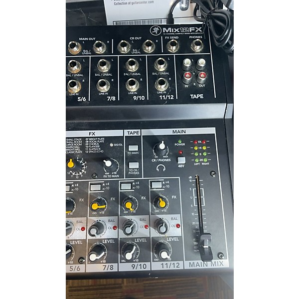 Used Mackie Mix12fx Unpowered Mixer | Guitar Center