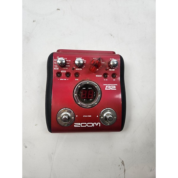 Used Zoom B3 Bass FX And Amp Simulator Bass Effect Pedal | Guitar