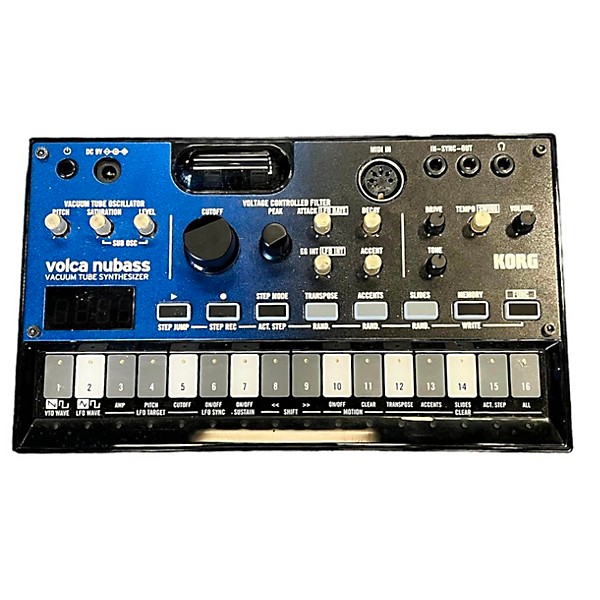 Used KORG Volca Nubass Synthesizer