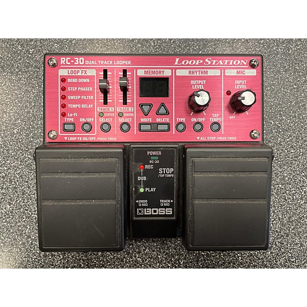 Used BOSS RC30 Loop Station Twin Pedal | Guitar Center