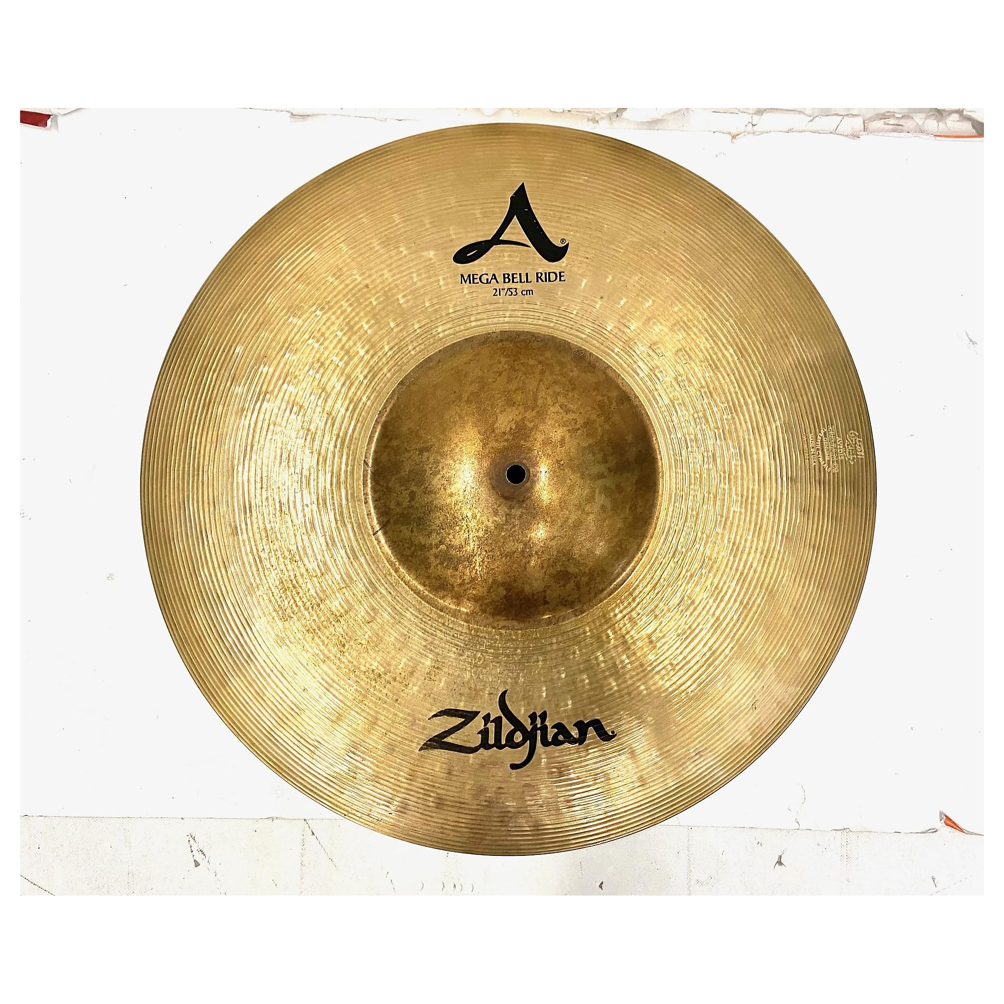 Used Zildjian 21in MEGA BALL RIDE Cymbal 41 | Guitar Center