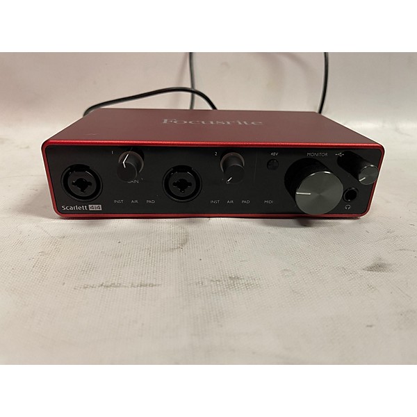 Used Focusrite Scarlett 4i4 Gen 3 Audio Interface