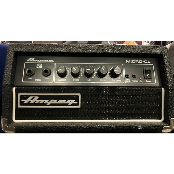 Used Ampeg Micro-CL Micro Stack 100W 2x10 Bass Combo Amp | Guitar